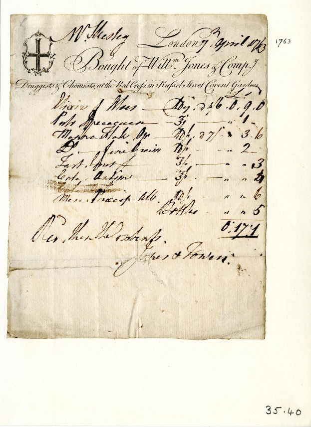 Altes vergilbtes juristisches Dokumententwurf von William Jones' Kaufvertrag mit sauberer, lesbarer Handschrift.